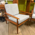 Mid Century Teak Lounge Chairs from Denmark
