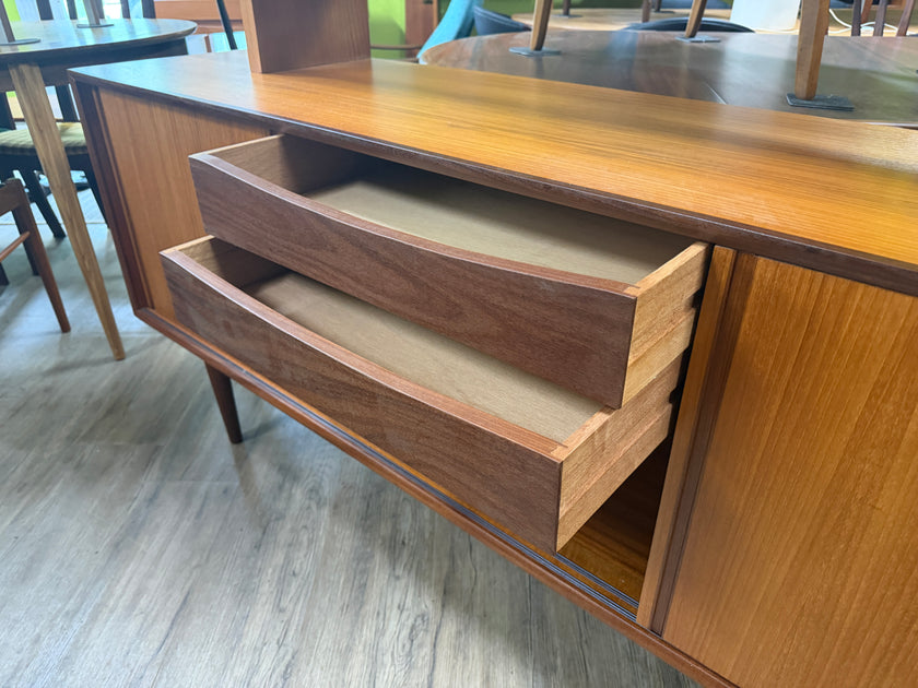 Mid Century Teak Sideboard and Hutch Top