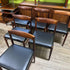 Mid Century Brazilian Rosewood Dining Chairs from Denmark
