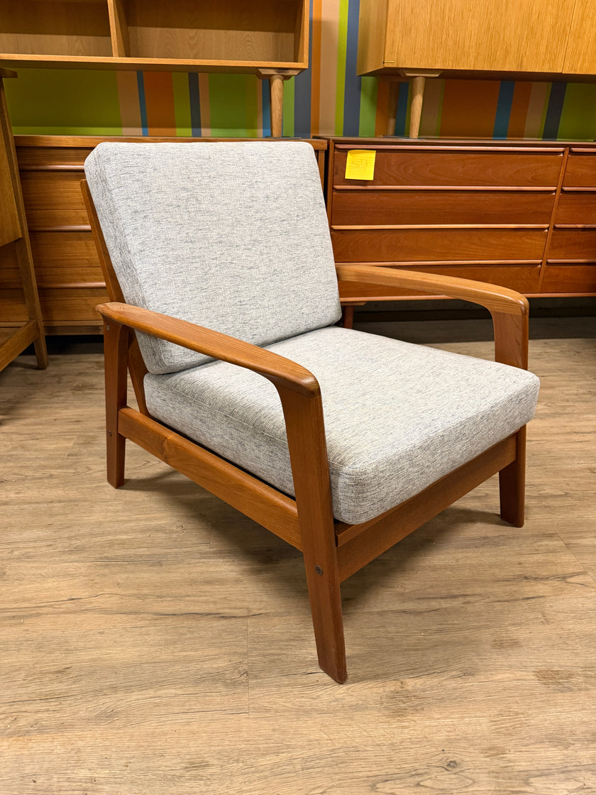 Mid Century Teak Lounge Chair