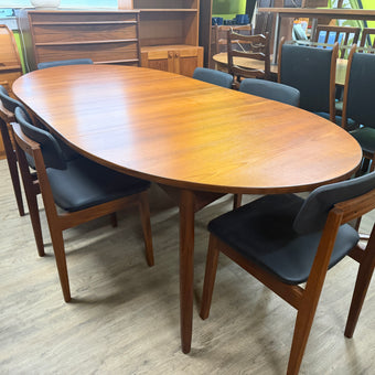 Mid Century Teak Dining Table