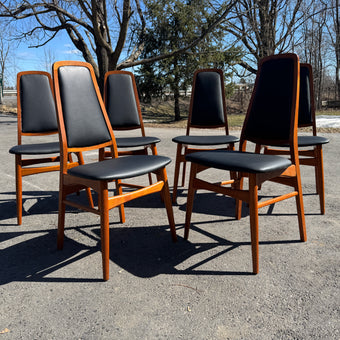 Mid Century Teak Dining Chairs from Denmark