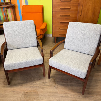 Mid Century Teak Lounge Chair