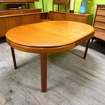 Mid Century Teak Dining Table from Denmark