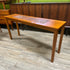 Sale!!! Mid Century Teak Hall / Console Table