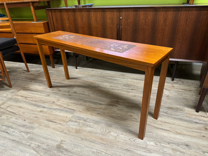 Sale!!! Mid Century Teak Hall / Console Table