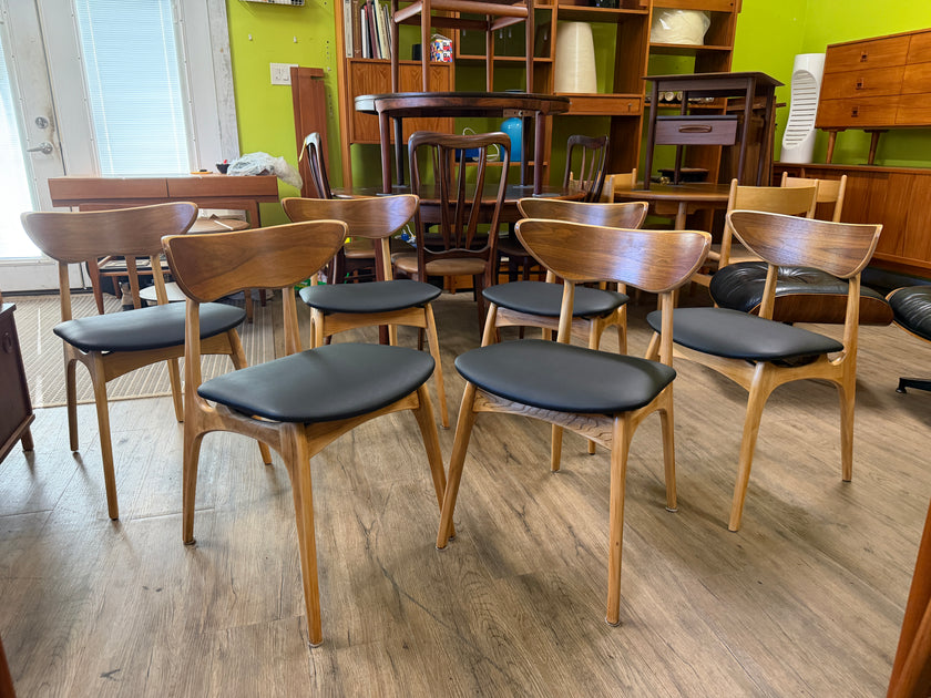 6 Mid Century Dining Chairs