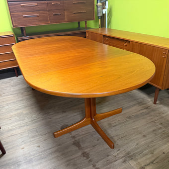 Mid Century Teak Dining Table from Denmark