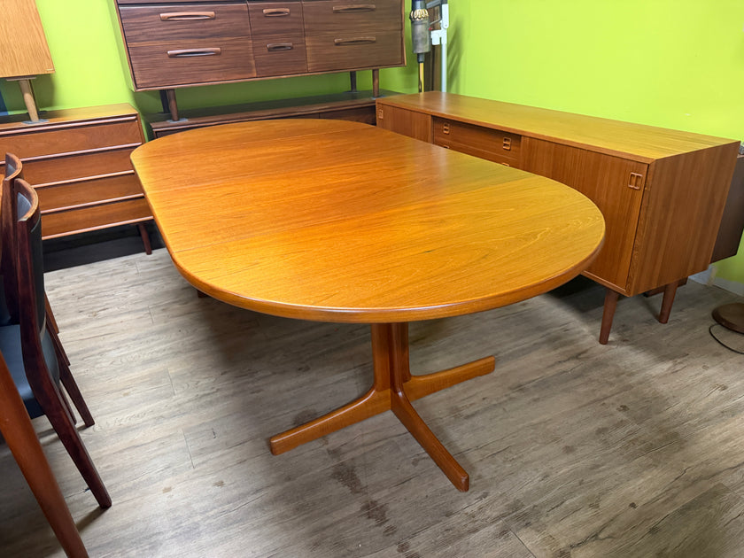 Mid Century Teak Dining Table from Denmark