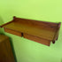 Mid Century Teak Wall Shelf from Denmark