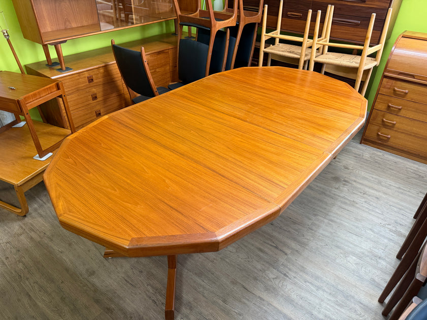 Mid Century Teak Dining Table