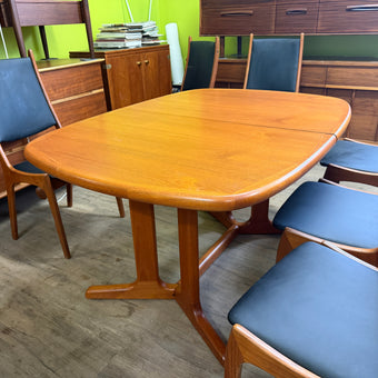 Mid Century Teak Dining Table