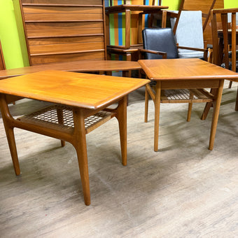 Mid Century Teak End Tables from Denmark