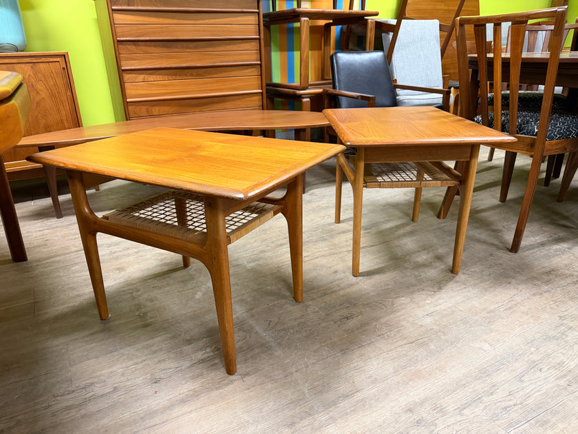 Mid Century Teak End Tables from Denmark