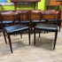 Mid Century Brazilian Rosewood Dining Chairs from Denmark