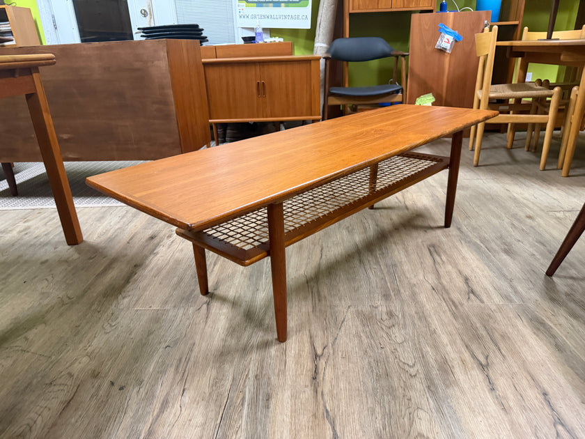 Mid Century Teak Coffee Table from Denmark