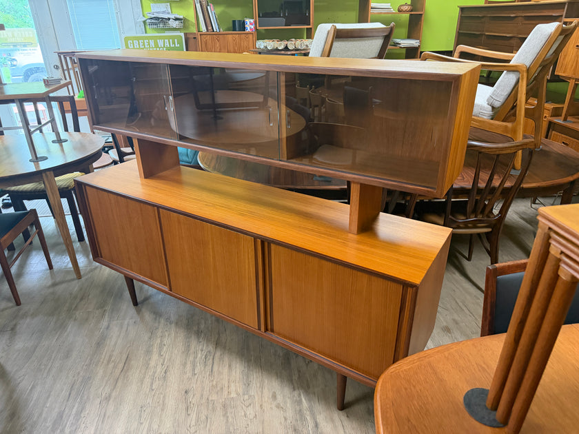 Mid Century Teak Sideboard and Hutch Top