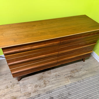 Mid Century Walnut Dresser