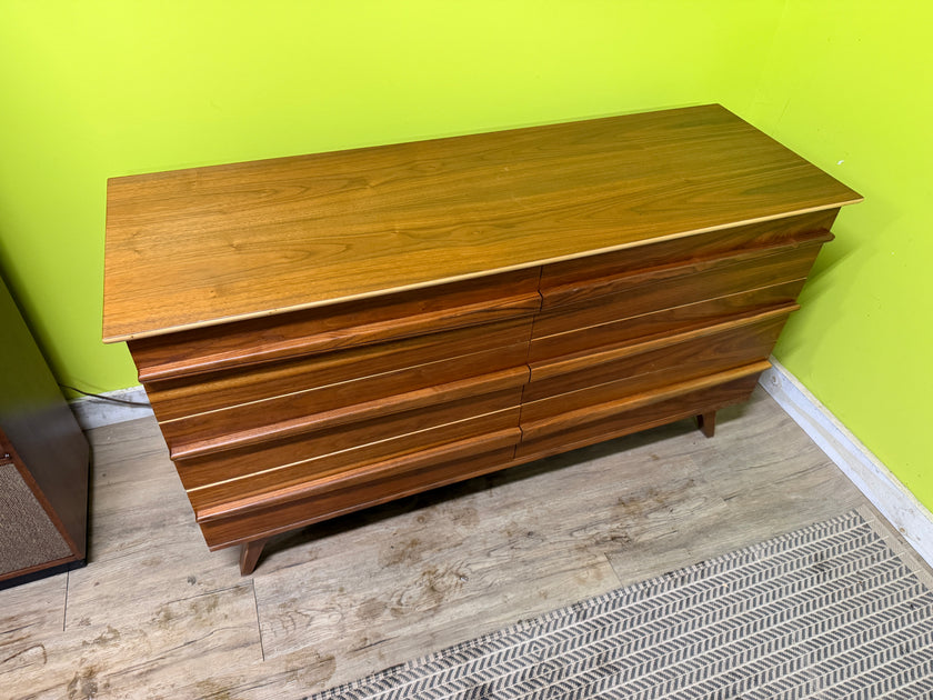 Mid Century Walnut Dresser