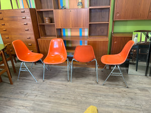 Mid Century Eames DSS Chairs for Herman Miller