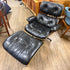 Mid Century Brazilian Rosewood Eames Lounge Chair and Ottoman