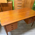 Mid Century Teak Executive Desk from Denmark