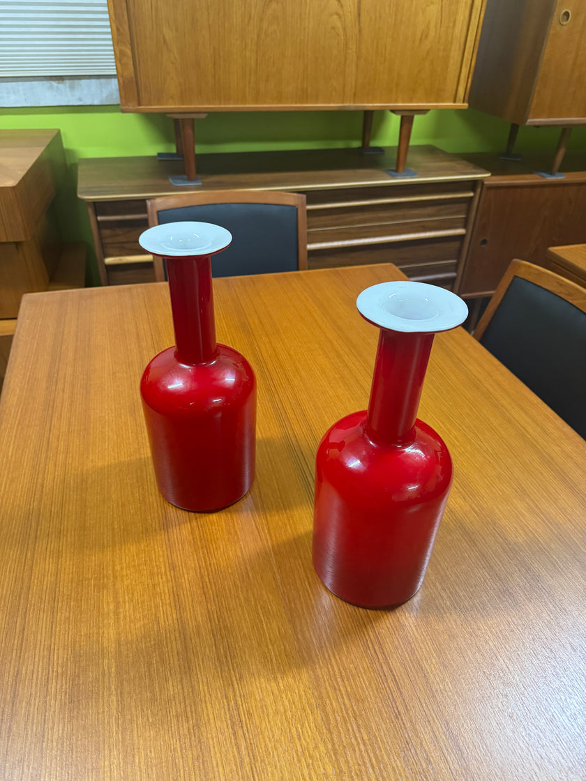 Mid Century Vases From Denmark