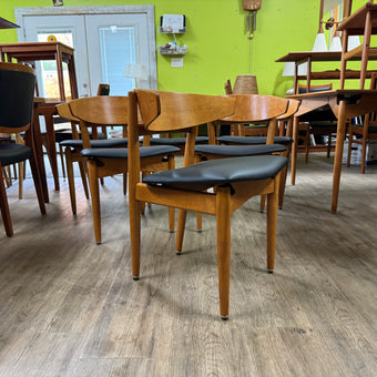 6 Mid Century Dining Chairs