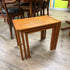 Mid Century Teak Nesting Tables
