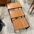 Mid Century Teak Nesting Tables