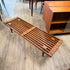 Mid Century Solid Teak Bench / Coffee Tablle