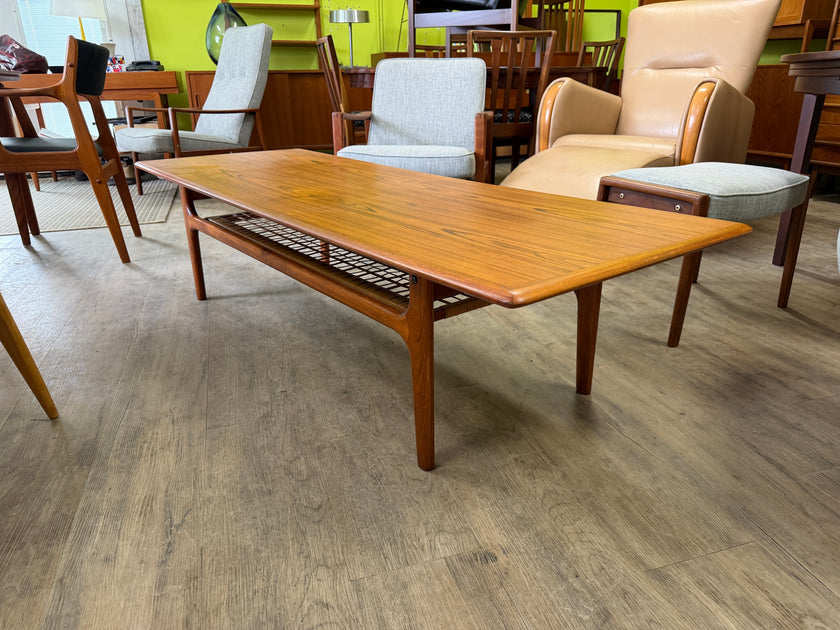 Mid Century Teak Coffee Table from Denmark