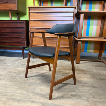 Mid Century Teak Arm Chair from Denmark
