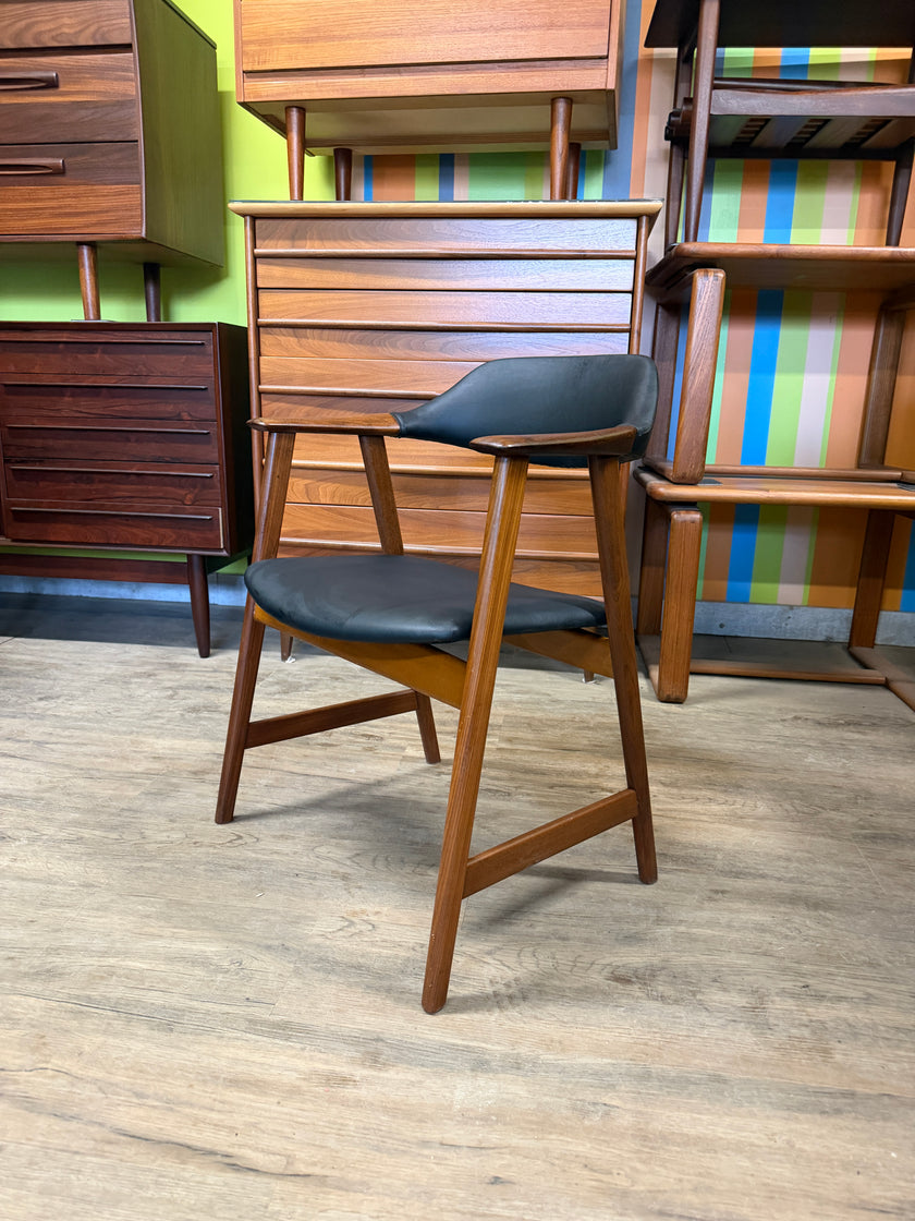 Mid Century Teak Arm Chair from Denmark