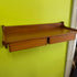 Mid Century Teak Wall Shelf from Denmark
