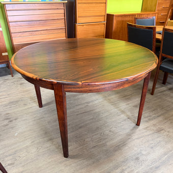Mid Century Brazilian Rosewood Dining Table from Denmark