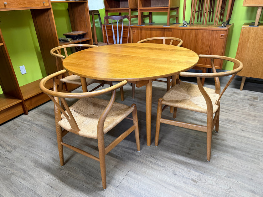 Mid Century Oak Dining Table from Denmark