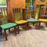 4 Mid Century Teak Dining Chairs