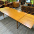 Mid Century Teak and Oak Dining Table from Denmark