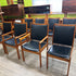 8 Mid Century Teak Dining Chairs from Denmark