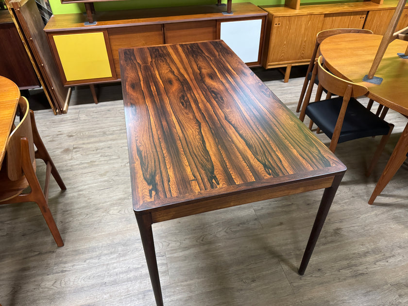 Mid Century Brazilian Rosewood Dining Table / Desk