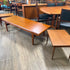 Mid Century Teak Coffee Table with built in Side Tables from Denmark