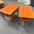 Mid Century Teak Sidetables