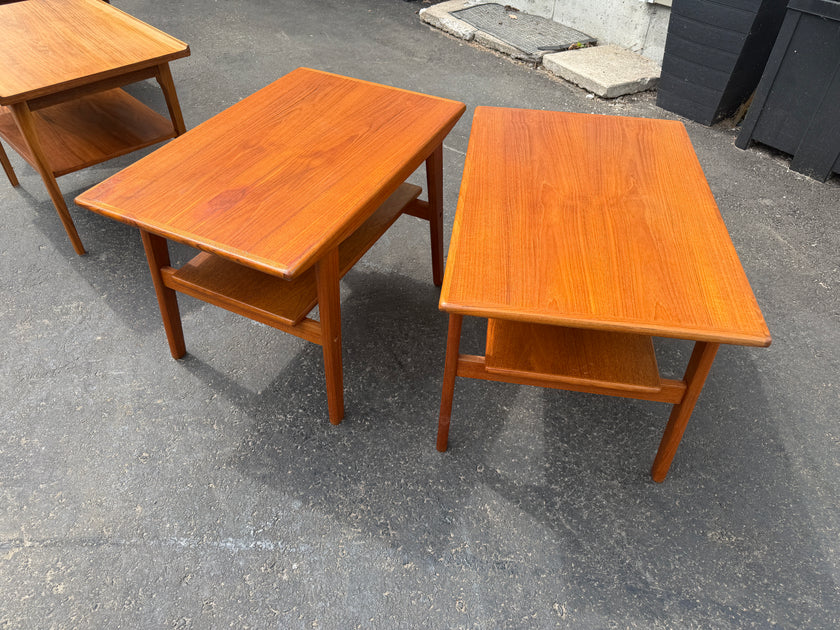 Mid Century Teak Sidetables