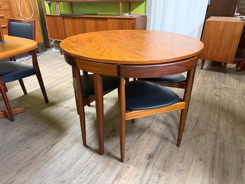 Mid Century Teak Roundette Dining Set