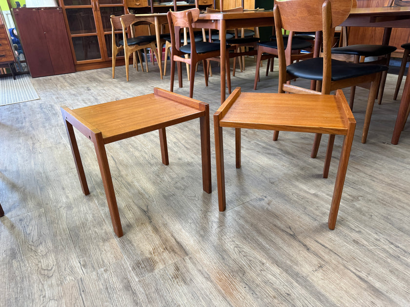 Mid Century Teak Side Tables