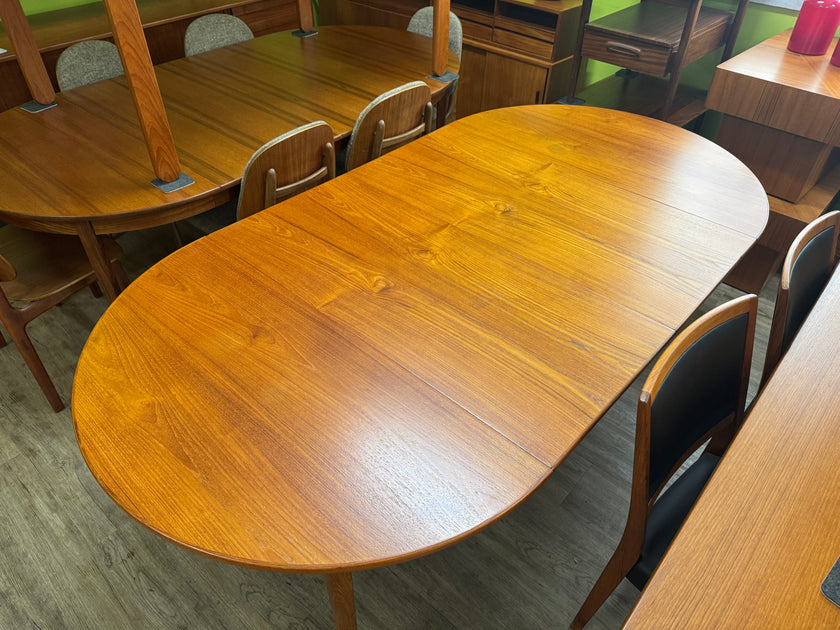 Mid Century Teak Dining Table from Denmark