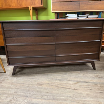 Mid Century Walnut Dresser