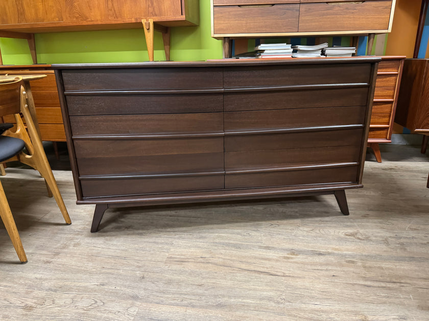 Mid Century Walnut Dresser
