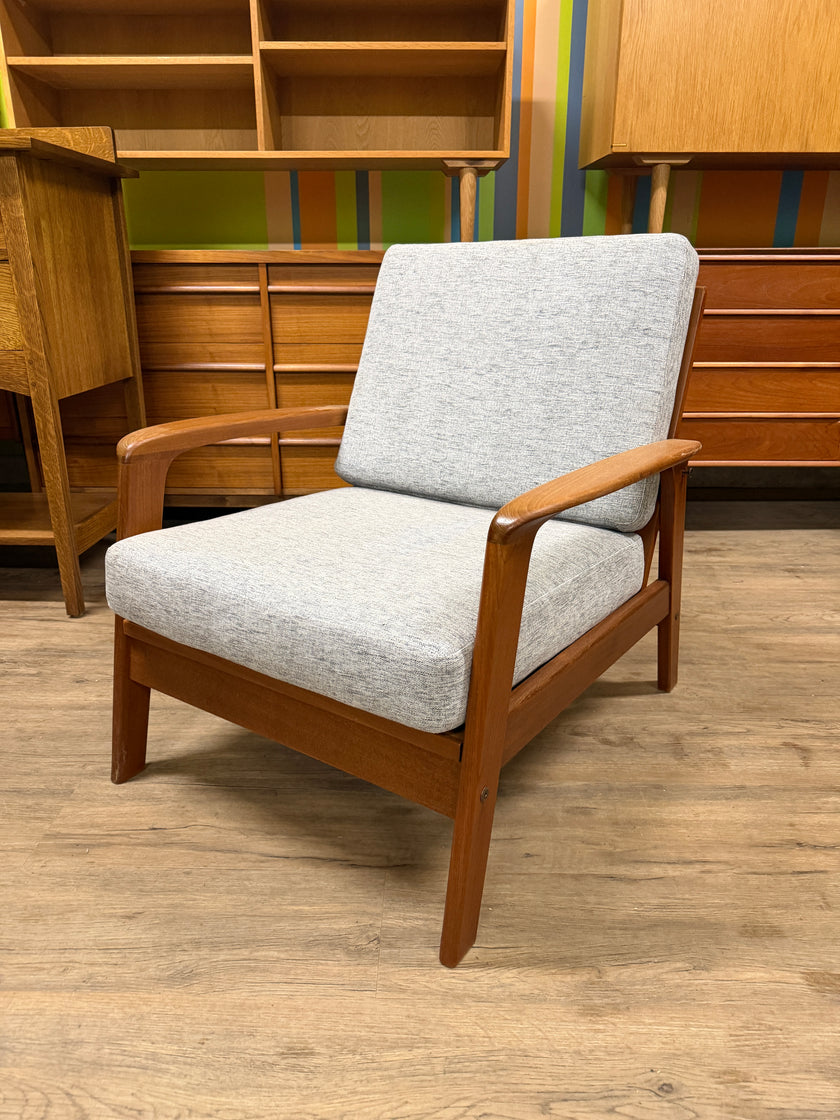 Mid Century Teak Lounge Chair